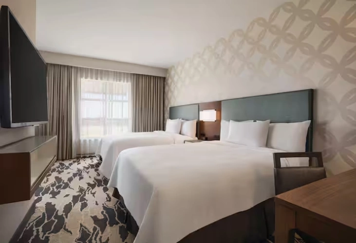 2 rooms Accessible Twin Suite