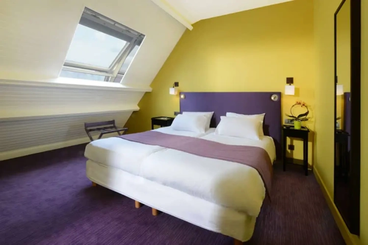 Twin room with garden view