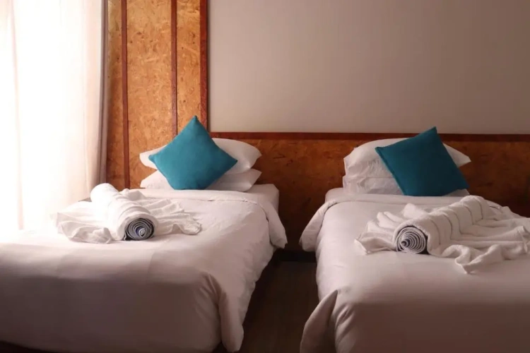 Deluxe Twin room with balcony