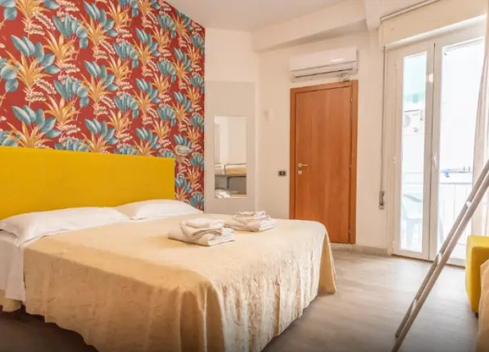 Standard Quadruple room with balcony