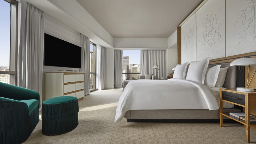 2 Bedrooms Suite with city view