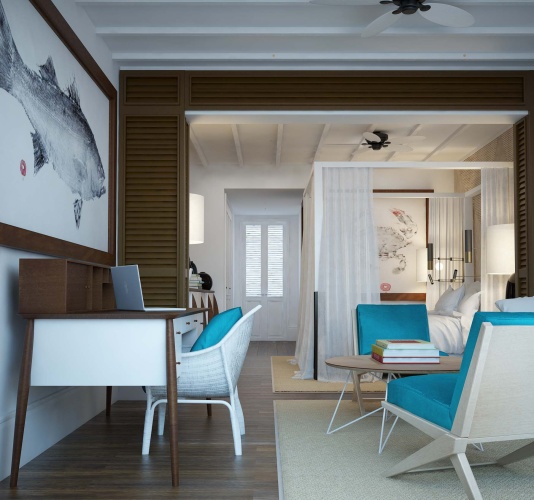 Guest rooms