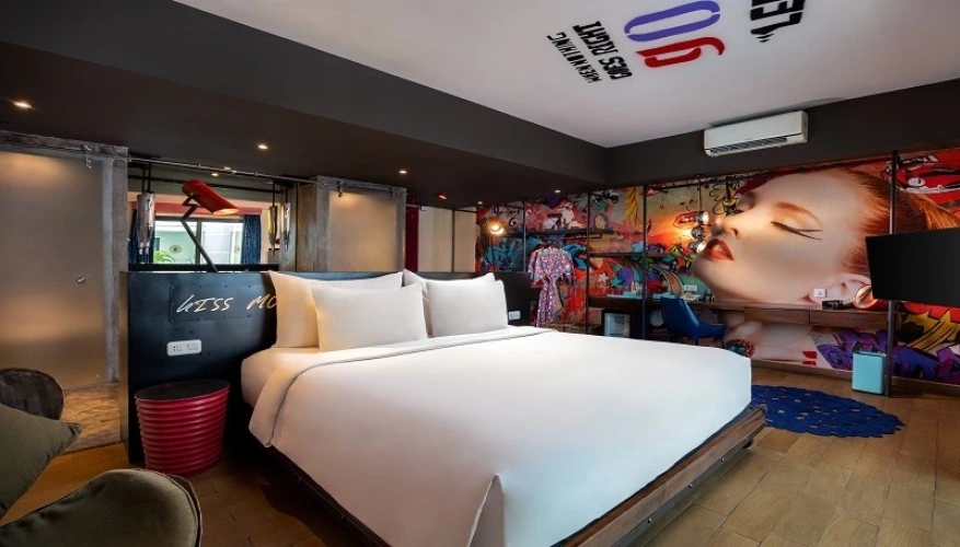 Dash Deluxe Double room with pool view