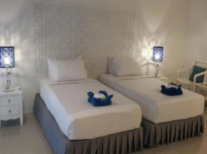 Deluxe Twin Bungalow with garden view
