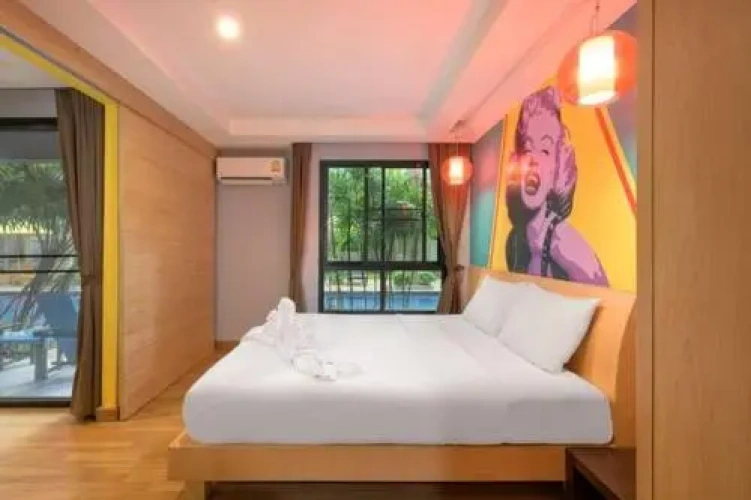 1 Bedroom with Pool Accesss Double room
