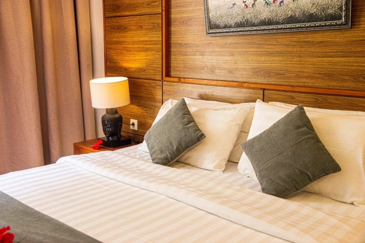 Deluxe with private kitchenette and living room Double room