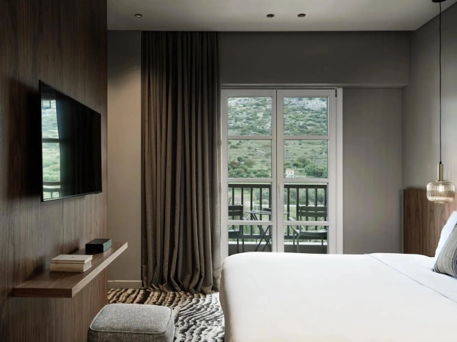 Deluxe Double Suite with garden view