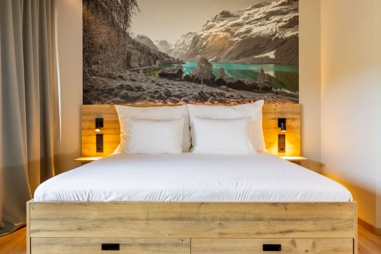 Superior Double room with Mountain and River view