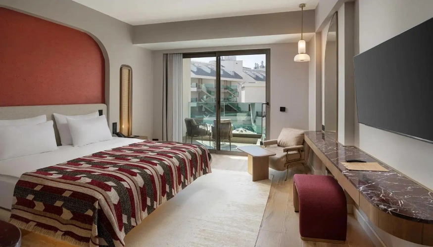 Superior Pool Access via Stairs Double room