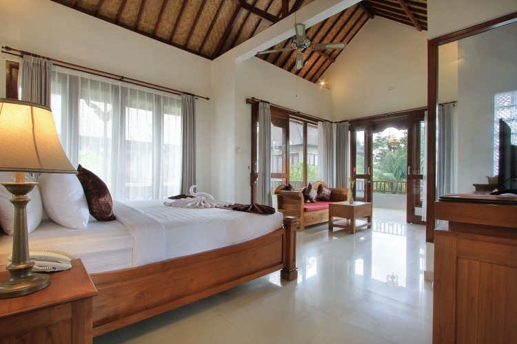 Deluxe Twin room with balcony and with garden view