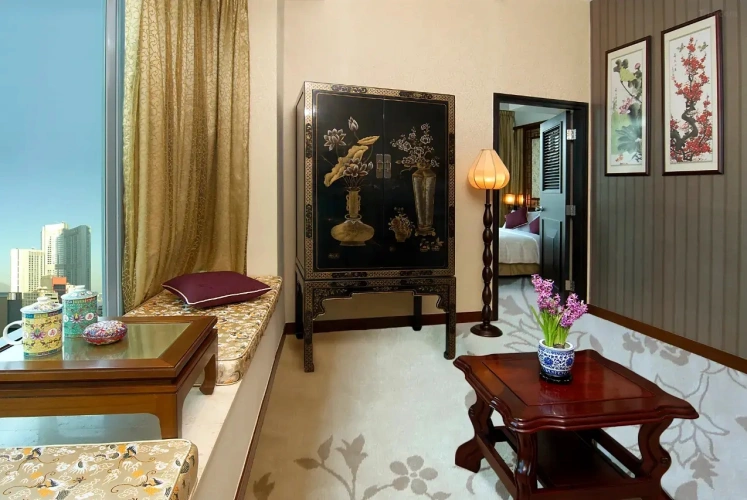 Double Suite with balcony and with harbour view