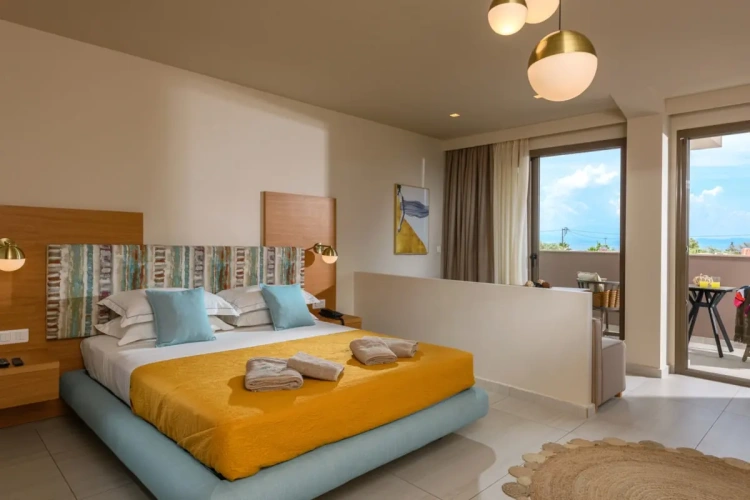 Deluxe Double Suite with sunset view