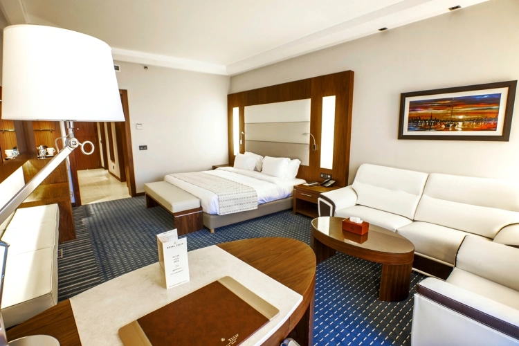 Deluxe Double room with balcony and with sea view