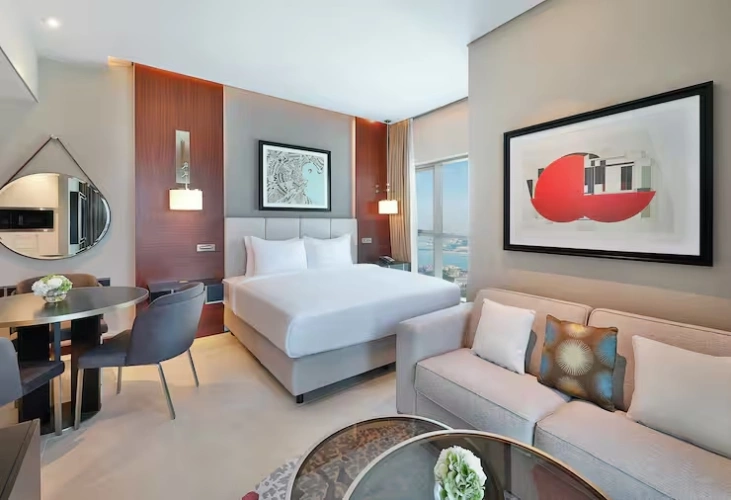Deluxe High Floor Double Studio with balcony