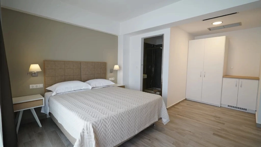 White Standard Double room