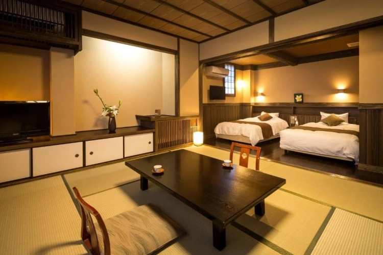 With Tatami Area room