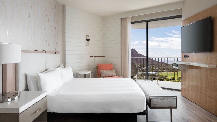 1 Bedroom Deluxe Double Suite with balcony and with ocean view