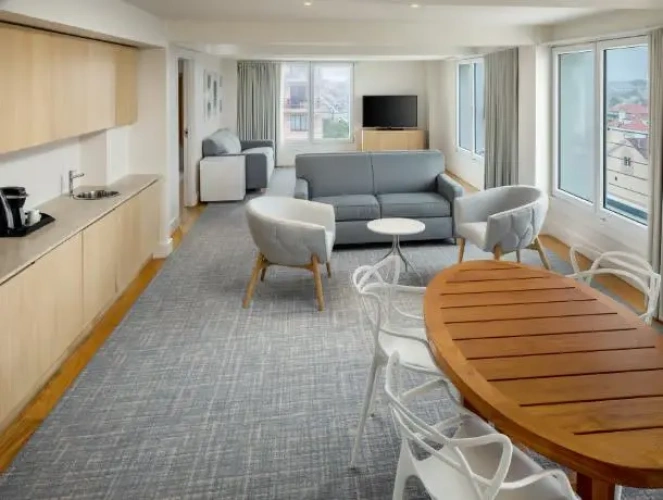 Accessible Double Suite with partial beach view