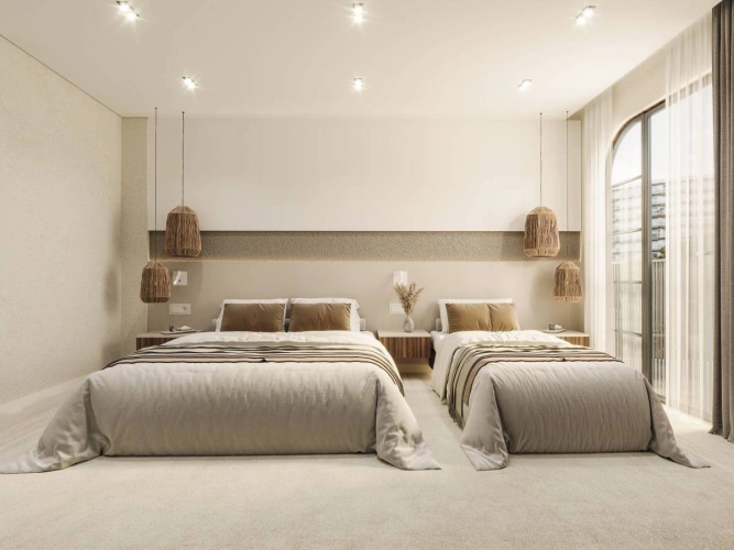 Standard Triple room with sea view