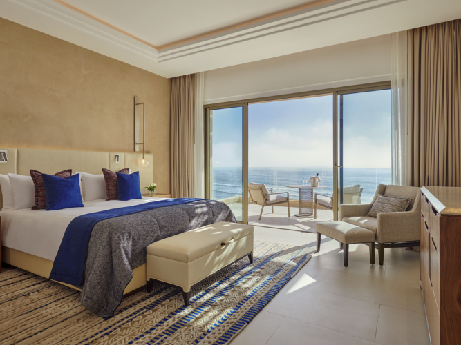 1 Bedroom Fairmont Suite with garden view