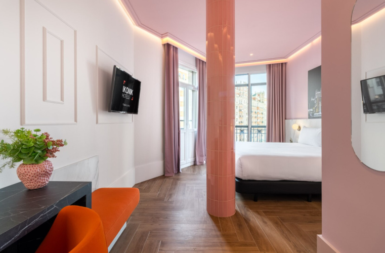 Double room with view to Gran Vía
