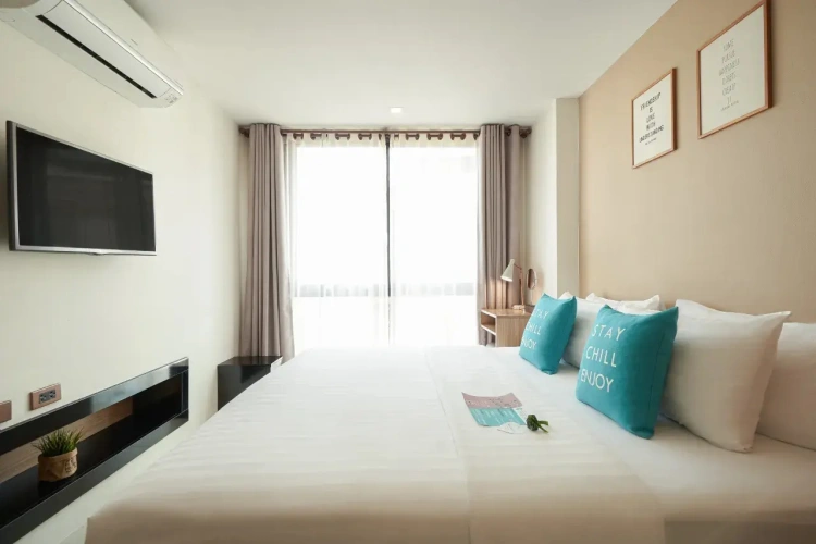 1 Bedroom with Bath Tub Double Suite