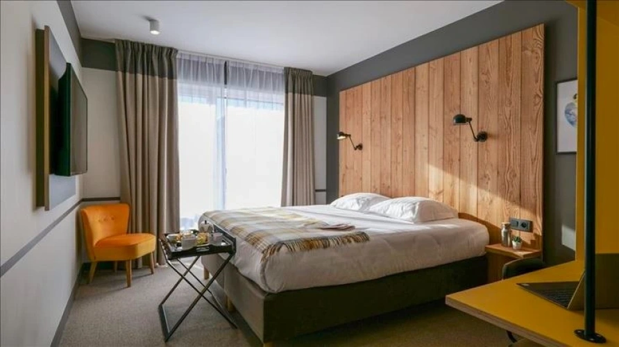 Double room with Aiguilles mountain view