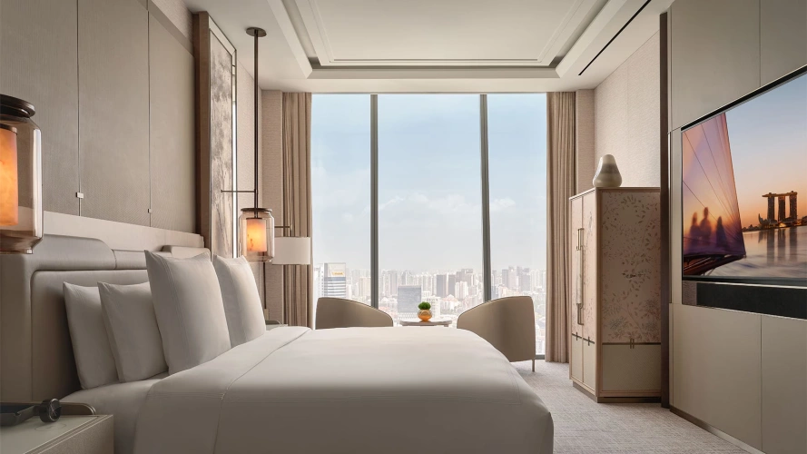 The Skyline Double Suite with city view