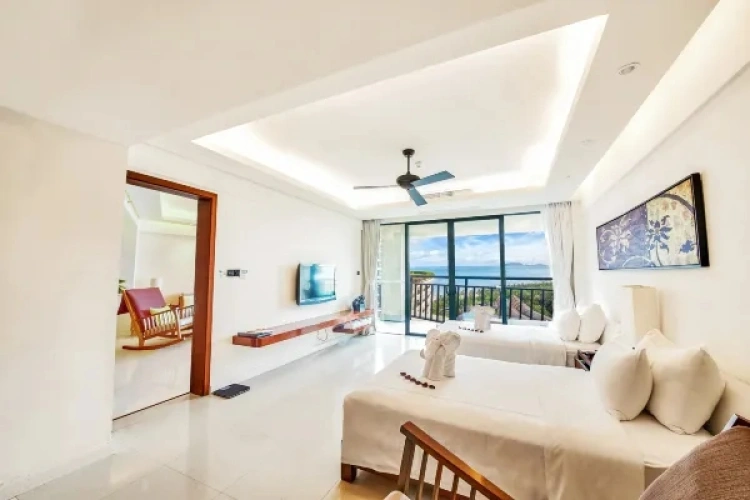1 Bedroom Superior Twin Suite with sea view