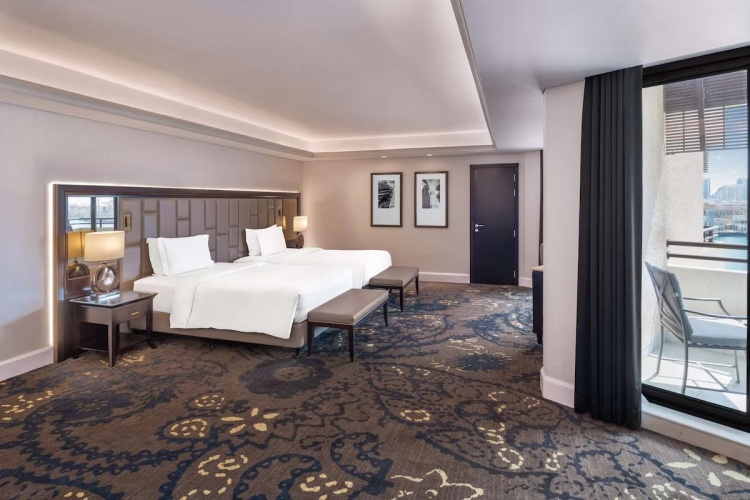 Grand Double Suite with balcony and with creek view