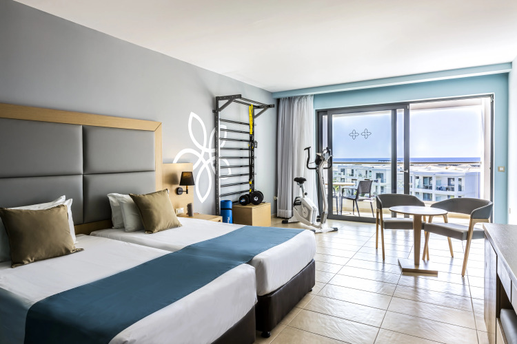 lti Asterias Beach ResortOver view