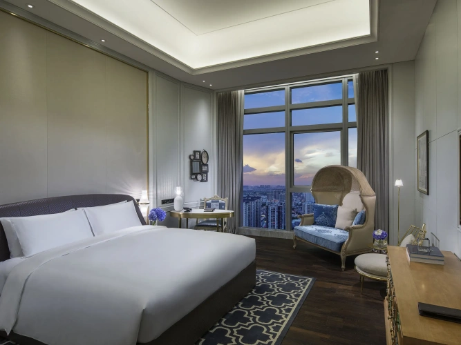 Luxury Double Post-modern Decor room