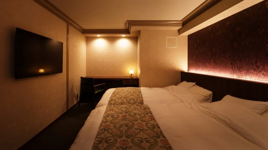 Open-Air Hot Spring Bath Shishoka No. 601 Twin room