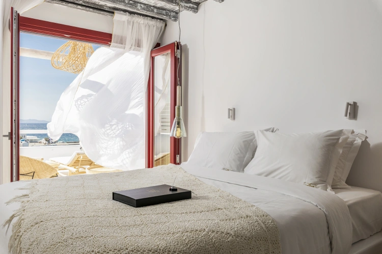 The Mykonian with Terrace and Jacuzzi Double Suite