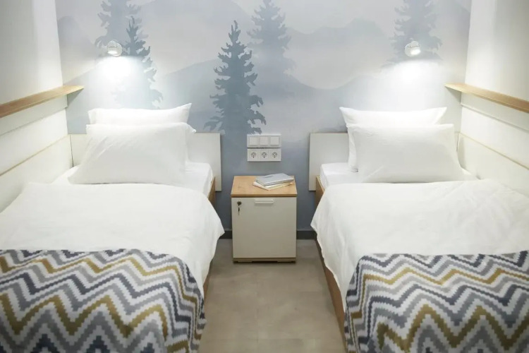 Фотография номера хостела Коливинг Запятая