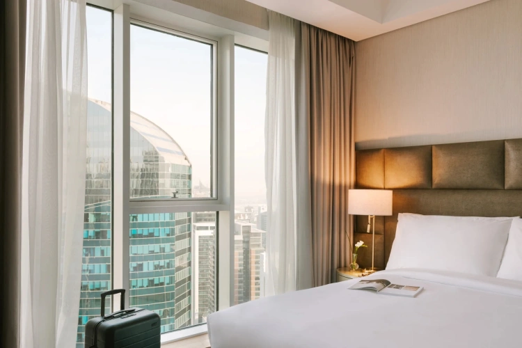 1 Bedroom on Floors 16–31 Double Apartment
