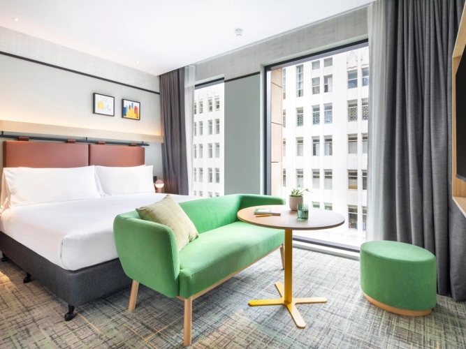 Standard Double room with city view