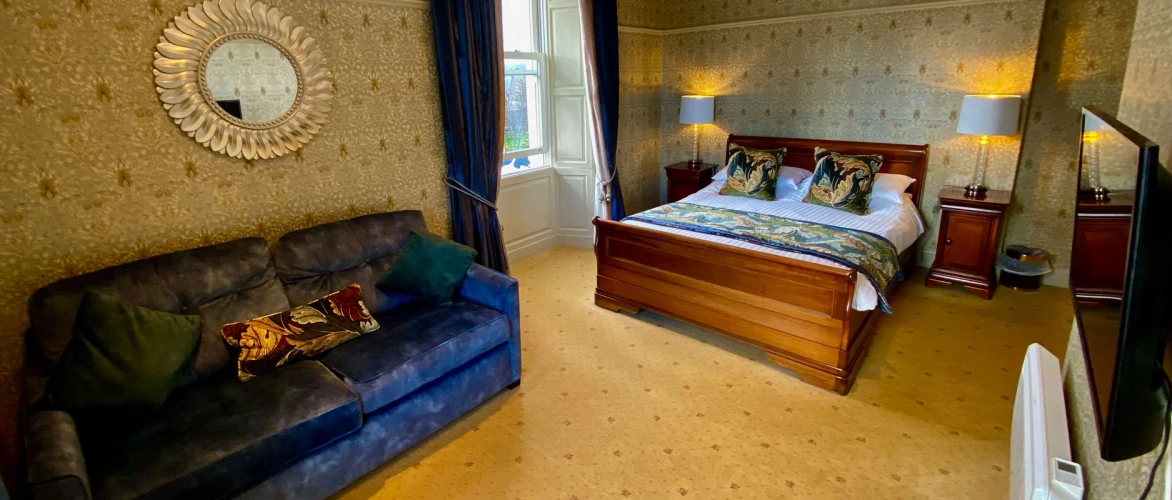 Large Double room with village view