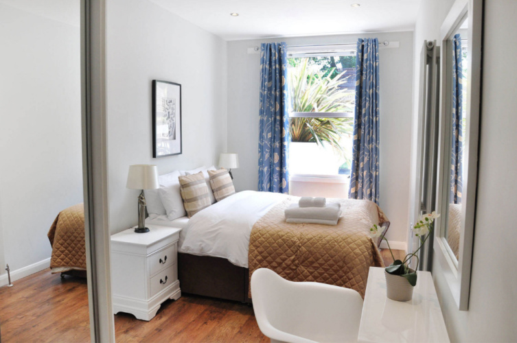 1 Bedroom Garden Double Apartment