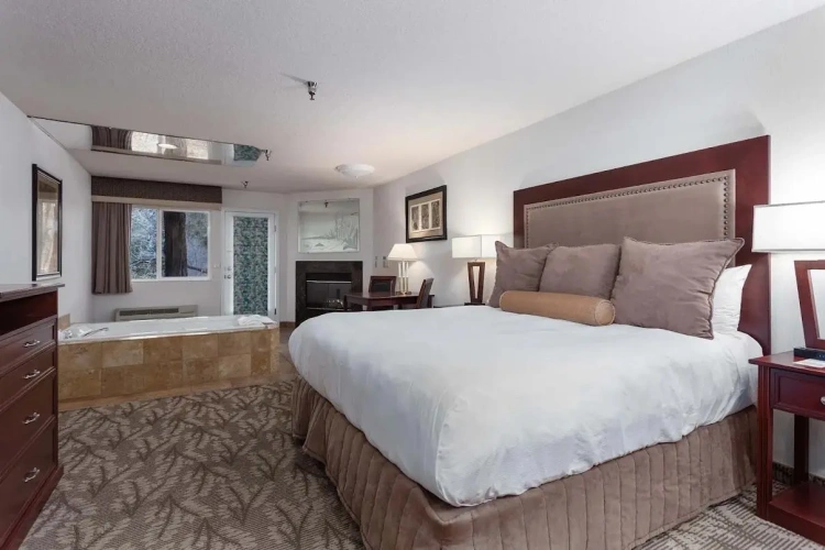 Executive Double Suite with courtyard view