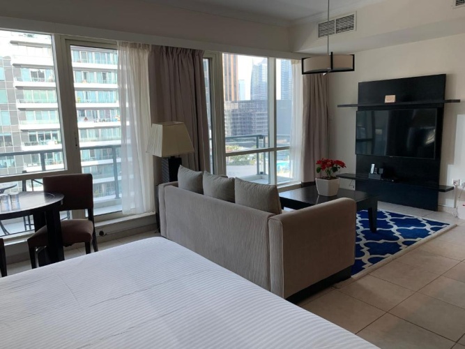 Executive Double Studio Apartment with balcony