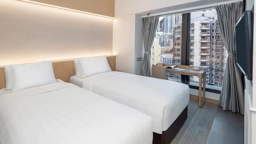 Deluxe Twin room with city view