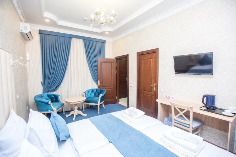 Deluxe Double room with balcony and with view