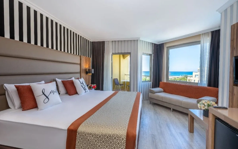 Standard Double room with sea view