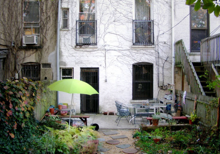 Outside
