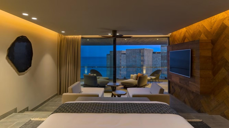1 Bedroom Wellness by Ojo de Liebre Double Suite with balcony and with ocean view