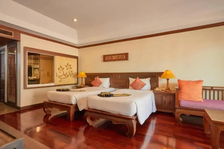 Deluxe Twin room with balcony and with city view