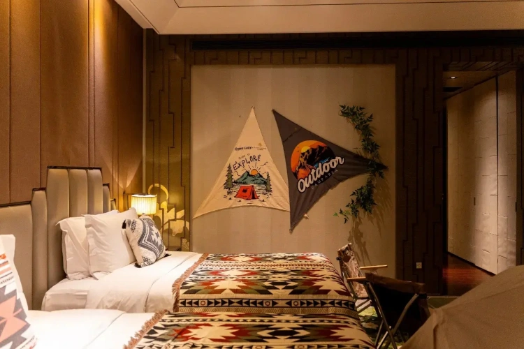 Rustic Luxury Glamping Leisure Twin room