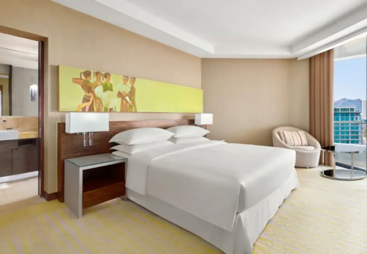 1 Bedroom Executive Club Lounge Access Double Suite with ocean view