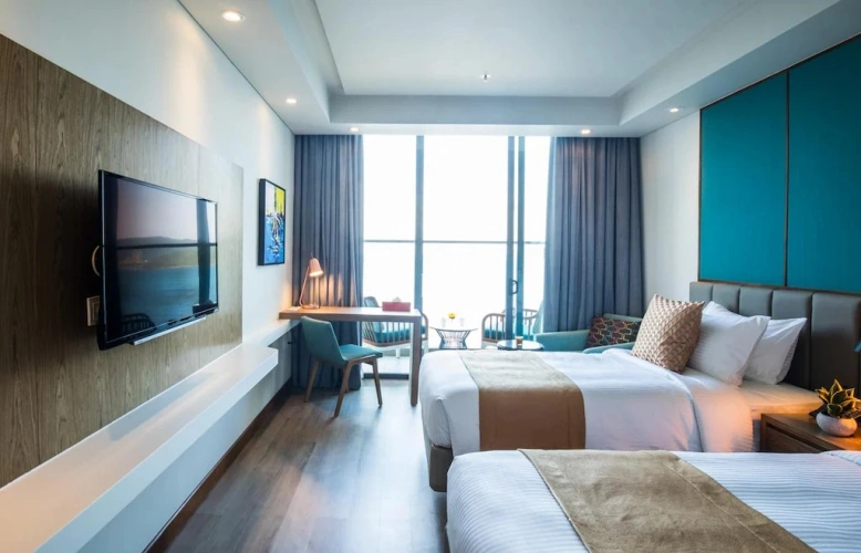 Executive Twin room with balcony and with ocean view